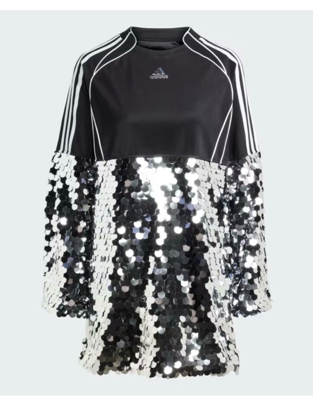 Adidas Adilenium Season 4 Teamgeist Sequins Mini Dress NWT